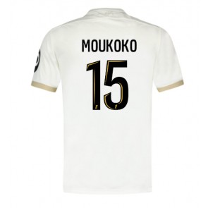 OGC Nice Youssoufa Moukoko #15 Udebanetrøje 2024-25 Kort ærmer